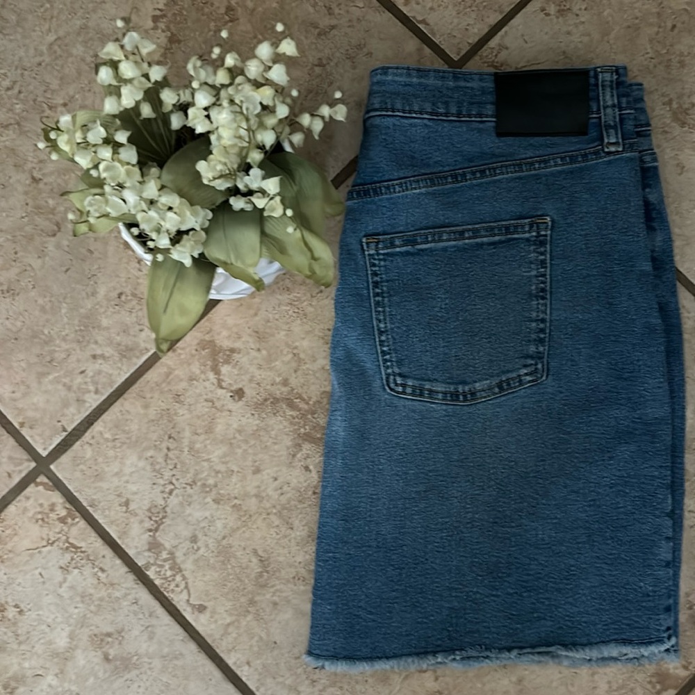 DKNY Jean Skirt